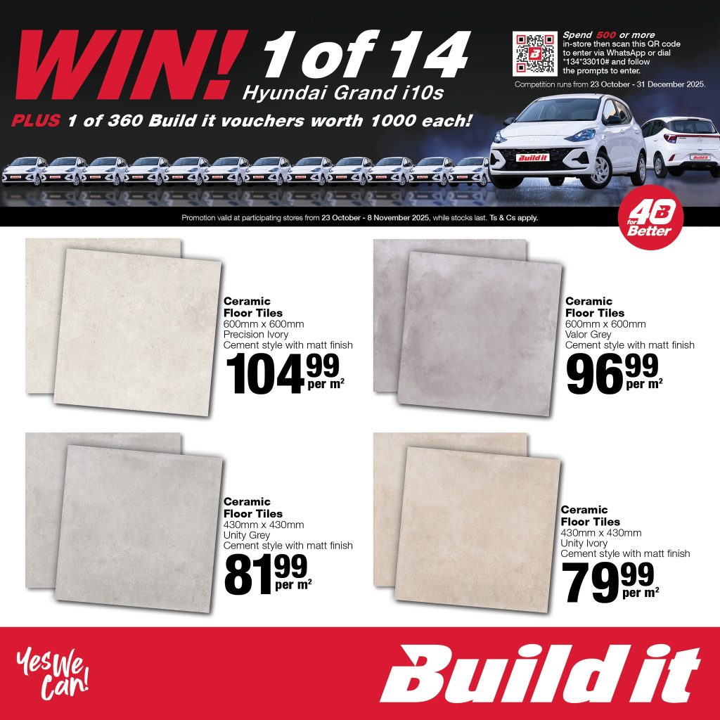 Build it Gansbaai Promotions November 2025