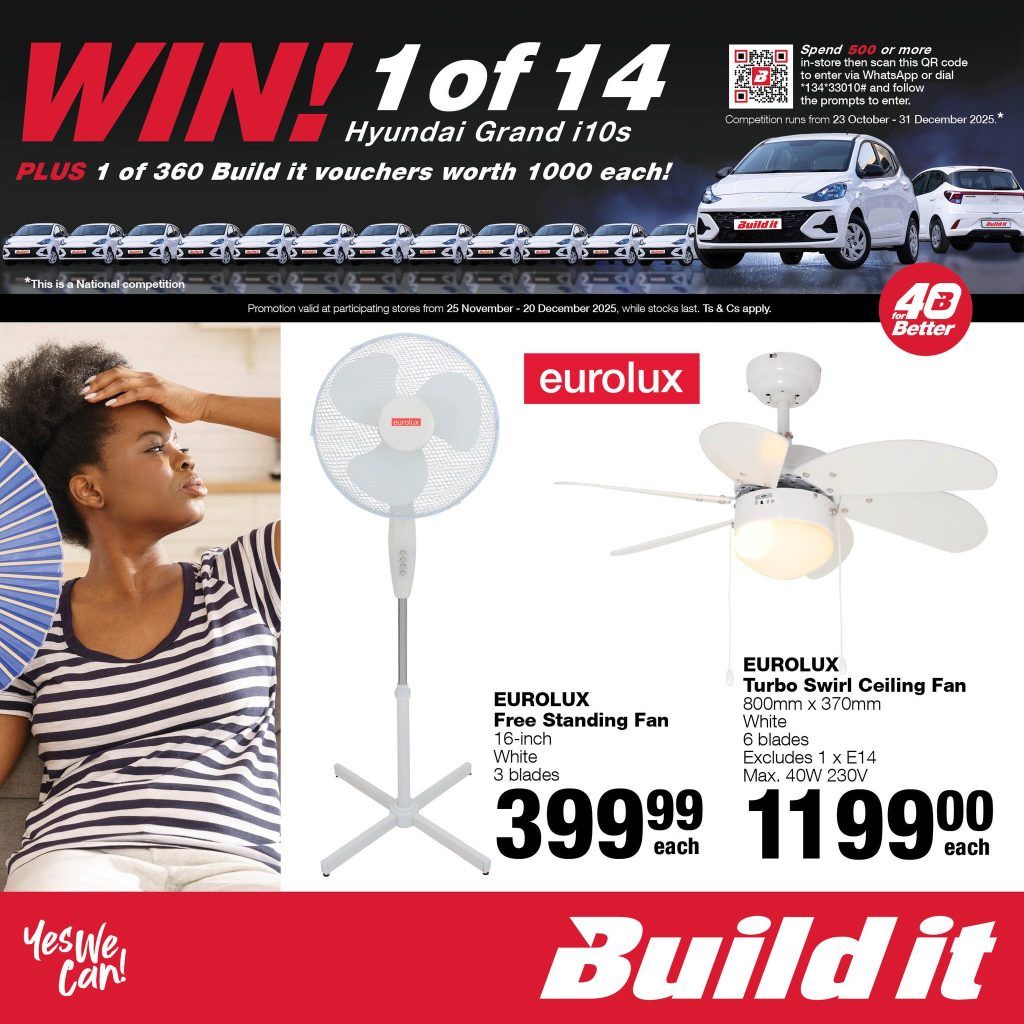 Builld it Gansbaai November - December 2025 Promotions and specials