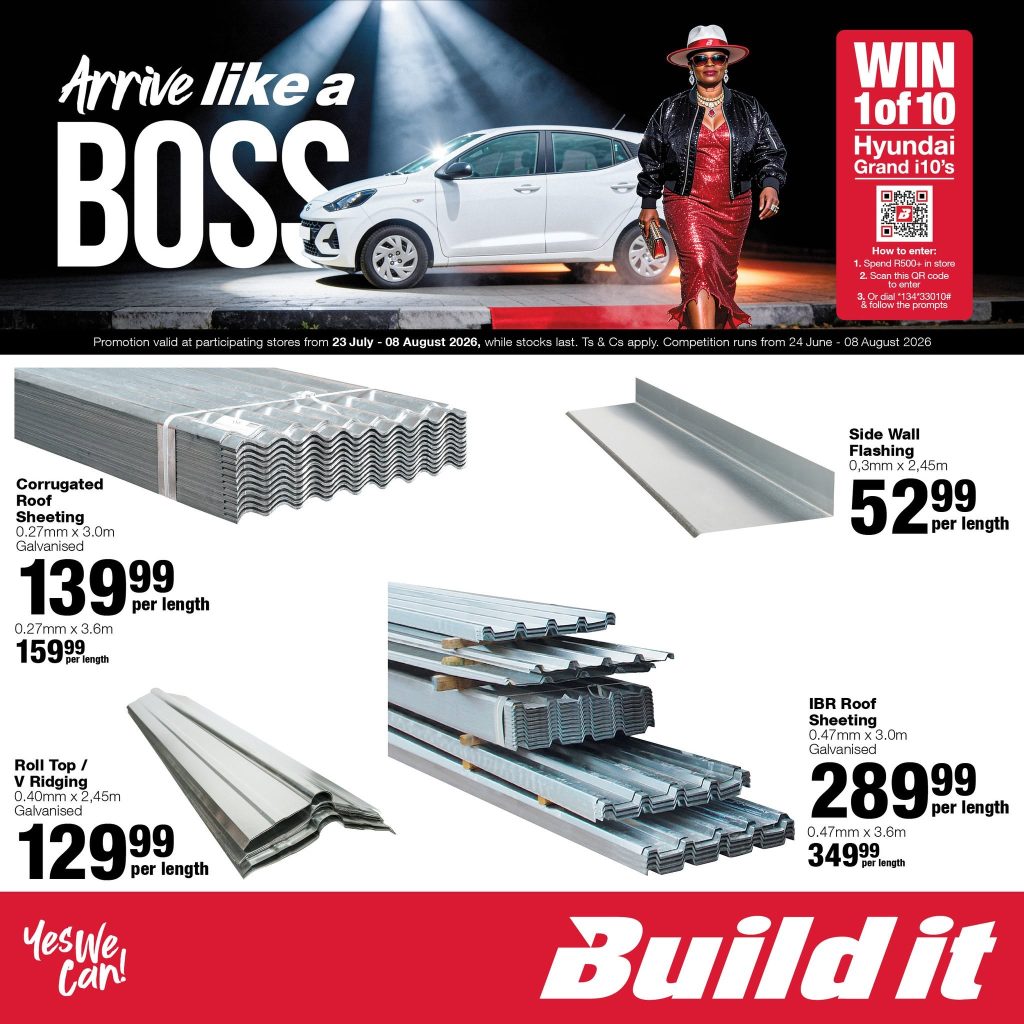 Build it Gansbaai Promotions July-August 2026
