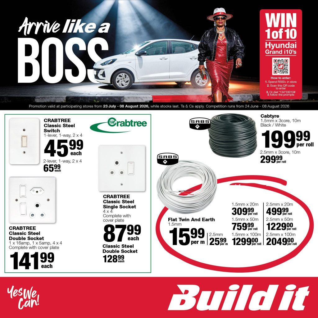 Build it Gansbaai Promotions July-August 2026