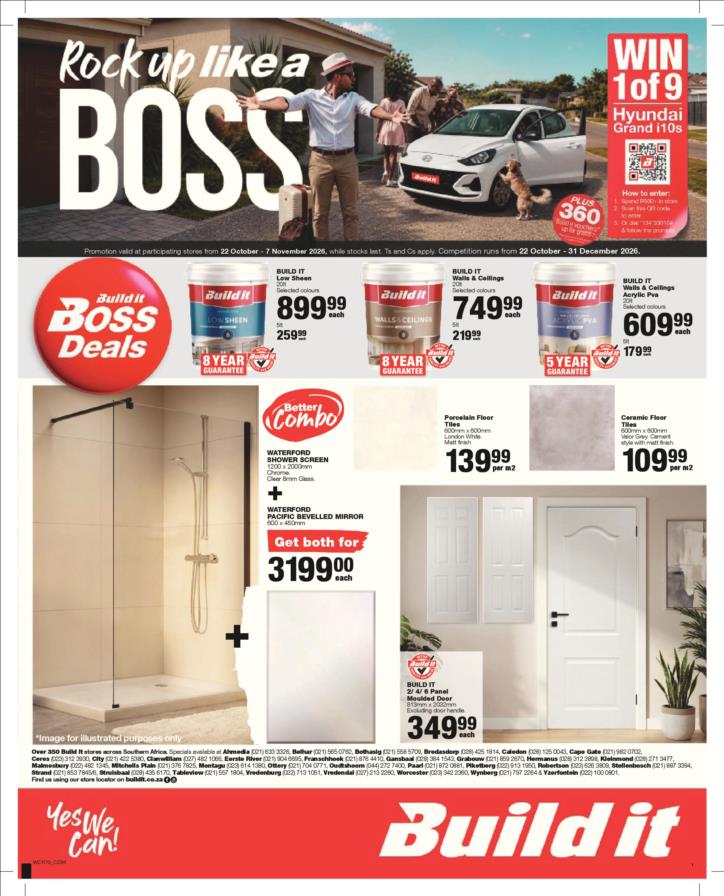 Build it Gansbaai November 2026 Promotion